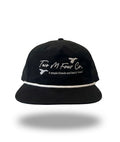 Black Double Duck Rope Hat
