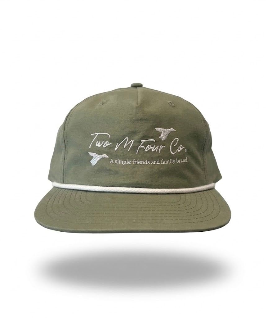 Sage Double Duck Rope Hat